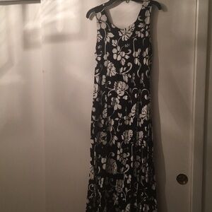 Floral print long dress​